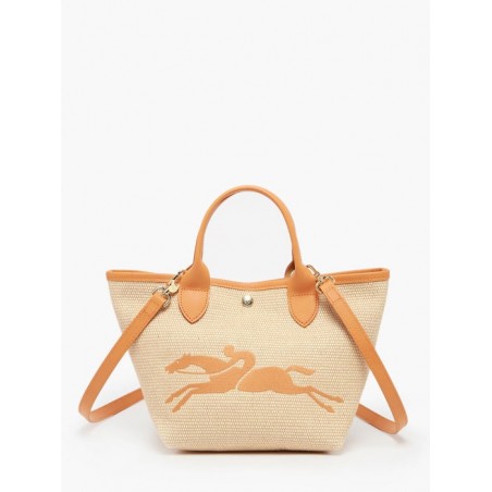 Sac panier S Le Panier Pliage LONGCHAMP Abricot