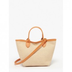 Sac panier S Le Panier Pliage LONGCHAMP Abricot