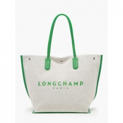 Sac cabas L Essential Toile LONGCHAMP Vert