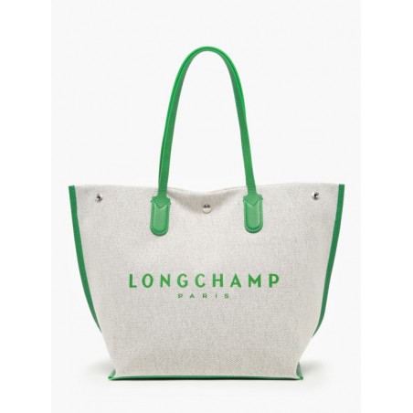 Sac cabas L Essential Toile LONGCHAMP Vert