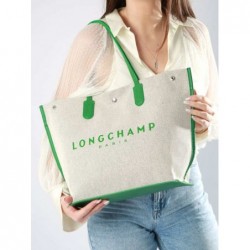 Sac cabas L Essential Toile LONGCHAMP Vert