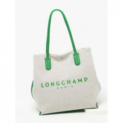 Sac cabas L Essential Toile LONGCHAMP Vert