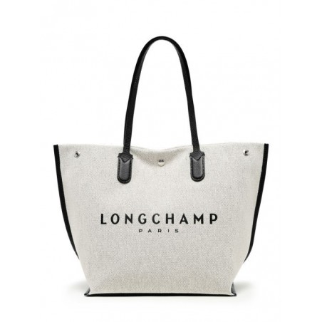 Sac cabas L Essential Toile LONGCHAMP Ecru