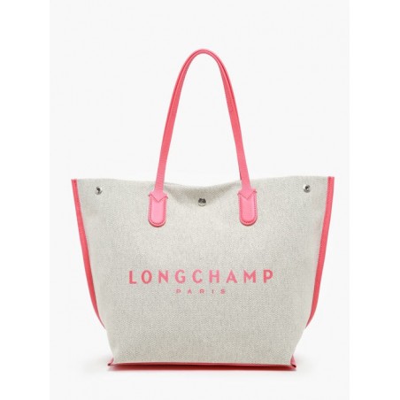 Sac cabas L Essential Toile LONGCHAMP Fraise