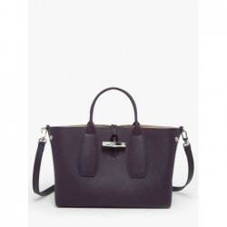 Sac porté main M Roseau cuir LONGCHAMP Myrtille