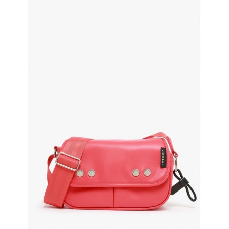 Sac bandoulière S Très Paris cuir LONGCHAMP Fraise