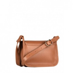 Sac bandoulière S Le Foulonné cuir LONGCHAMP Caramel