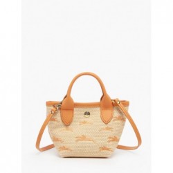 Sac bandoulière Le Panier Pliage LONGCHAMP Abricot