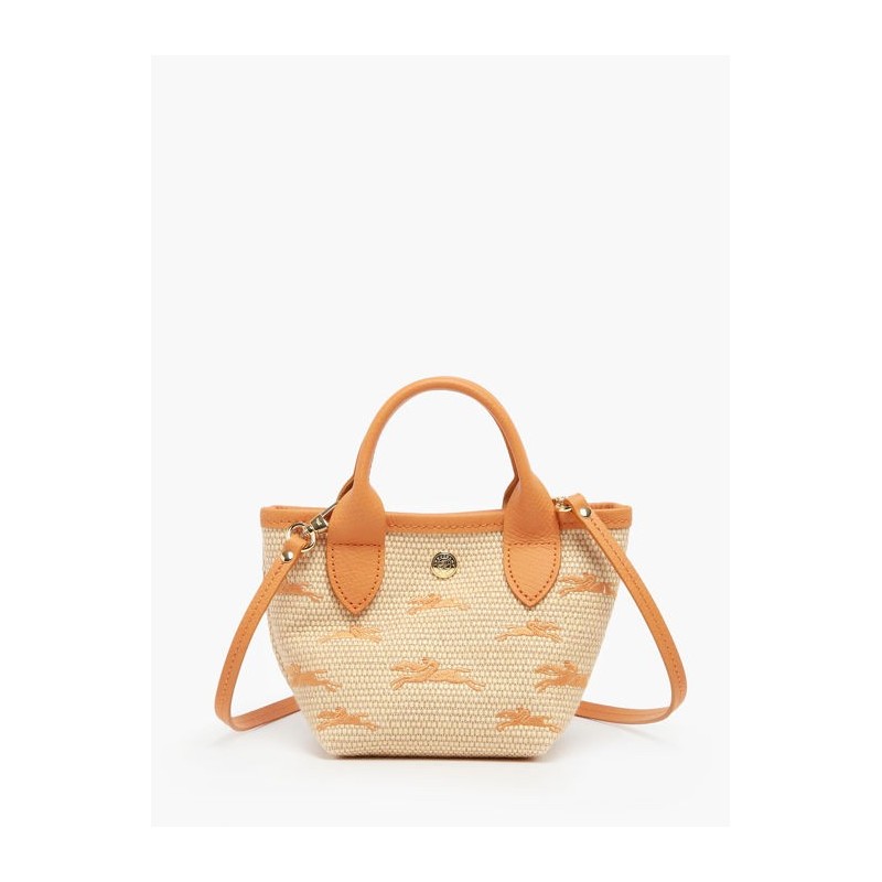 Sac bandoulière Le Panier Pliage LONGCHAMP Abricot