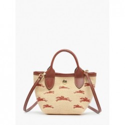 Sac bandoulière Le Panier Pliage LONGCHAMP Brun