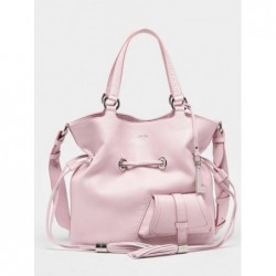 Sac seau M Premier flirt cuir LANCEL Cappuccino doré