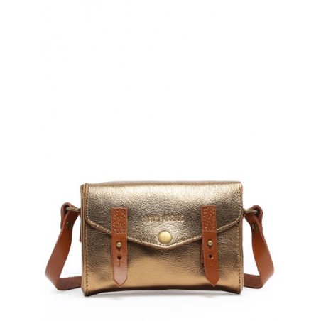 Sac LeMini Indispensable cuir PAUL MARIUS Bronze