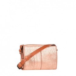 Sac LeMini Indispensable cuir PAUL MARIUS Or rose