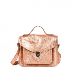 Sac Mademoiselle George cuir PAUL MARIUS Or rose