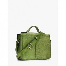 Sac Mademoiselle George cuir PAUL MARIUS Absinthe