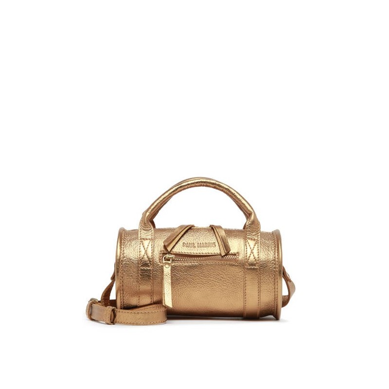 Sac bandoulière Charlie cuir PAUL MARIUS Bronze