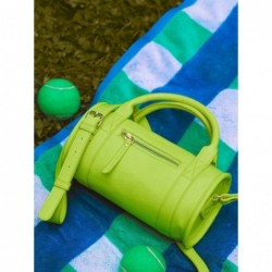 Mini Sac à Main Cuir Vert Femme Charlie Sorbet Pomme