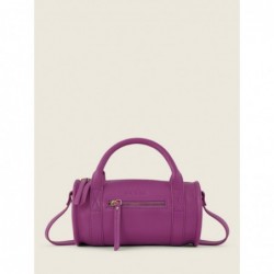 Mini Sac à Main Cuir Violet Femme Charlie Sorbet Cassis