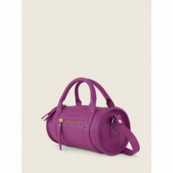 Mini Sac à Main Cuir Violet Femme Charlie Sorbet Cassis