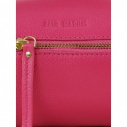 Mini Sac à Main Cuir Rose Femme Charlie Sorbet Framboise