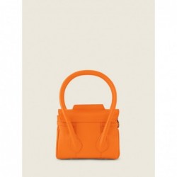 Mini Sac à Main Cuir Orange Femme Colette Xs Sorbet Mangue