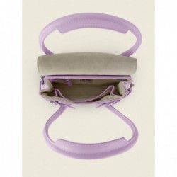 Mini Sac à Main Cuir Violet Femme Colette Xs Pastel Lilas