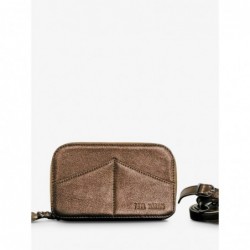 Sac Ceinture Cuir Femme Cuivré Paula Cuivré