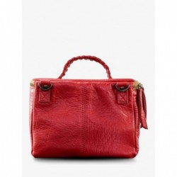 Paul Marius Sac BandoulièRe Cuir Femme Rouge