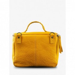 Paul Marius Sac BandoulièRe Cuir Femme Jaune