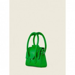 Mini Sac à Main Cuir Vert Femme