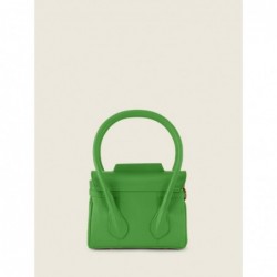 Mini Sac à Main Cuir Vert Femme Kiwi