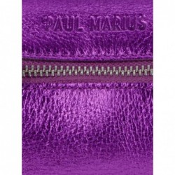 Petit Sac BandoulièRe Violet MéTallisé