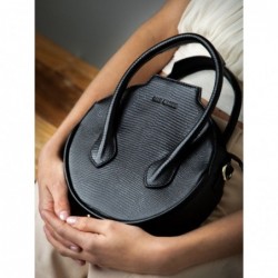 Mini Sac à Main Cuir Noir Femme