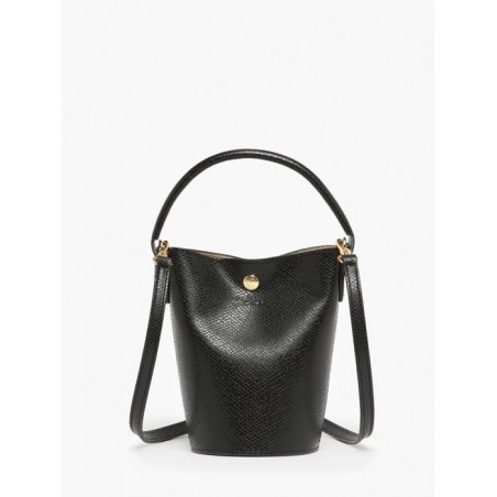 Sac bandoulière XS Epure cuir LONGCHAMP Noir