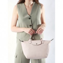 Sac porté main S Le Pliage Xtra cuir LONGCHAMP Nude