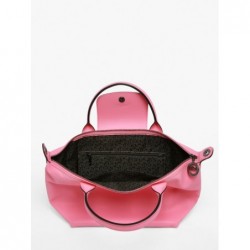 Sac porté main S Le Pliage Xtra cuir LONGCHAMP Rose