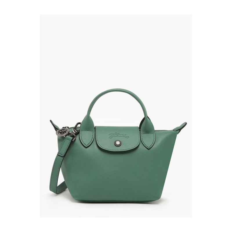 Sac XS Le Pliage Xtra cuir LONGCHAMP Sauge