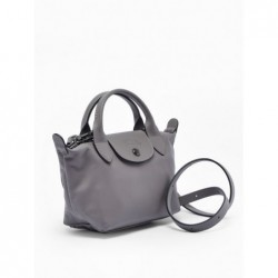 Sac XS Le Pliage Xtra cuir LONGCHAMP Tourterelle