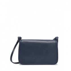 Sac bandoulière mini Le Foulonné cuir LONGCHAMP Navy