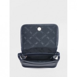 Sac bandoulière mini Le Foulonné cuir LONGCHAMP Navy