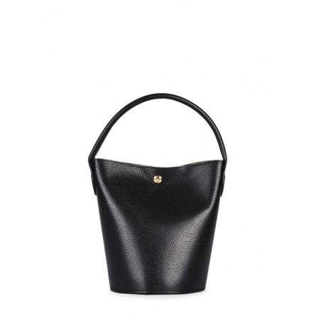 Sac seau Épure cuir LONGCHAMP Noir