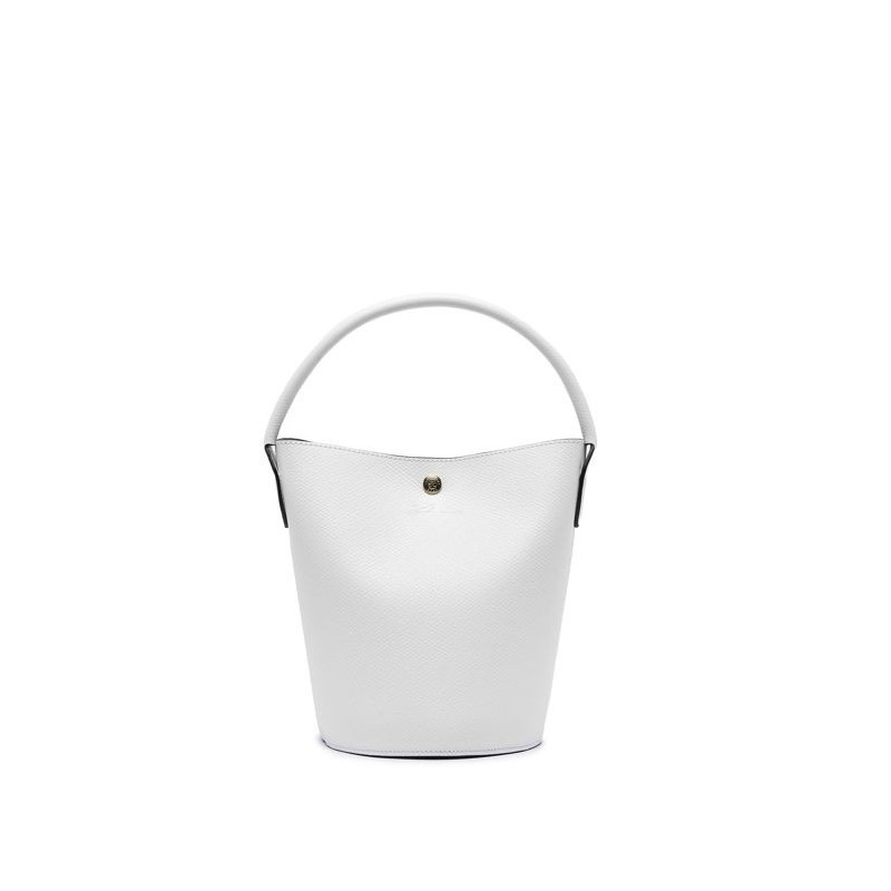 Sac seau Épure cuir LONGCHAMP Blanc