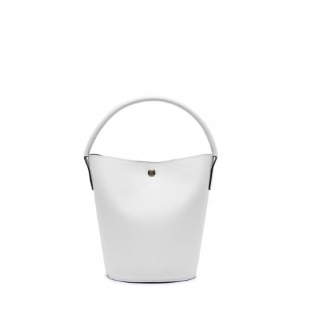 Sac seau Épure cuir LONGCHAMP Blanc