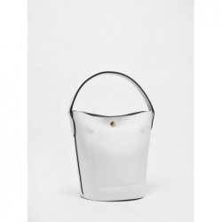 Sac seau Épure cuir LONGCHAMP Blanc