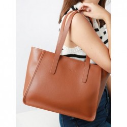 Sac cabas L Le Foulonné LONGCHAMP LONGCHAMP Caramel