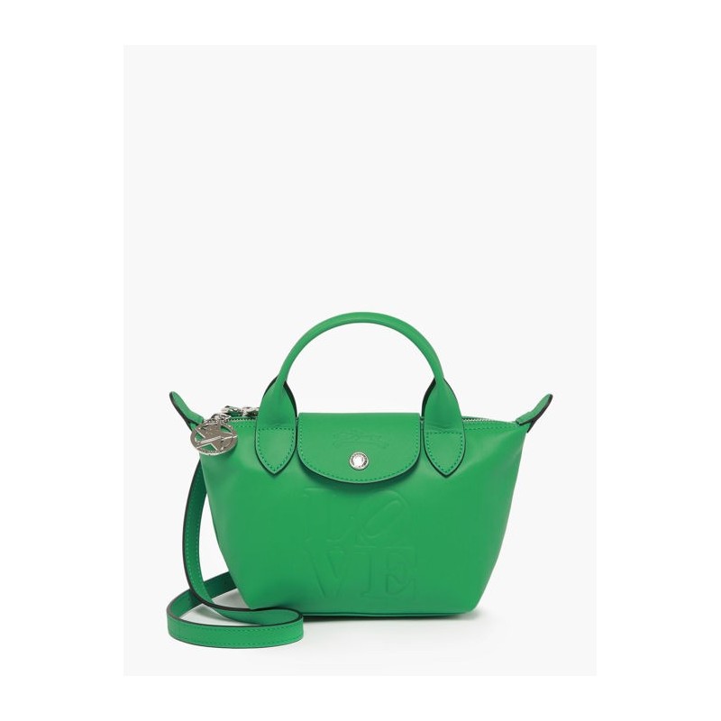 Sac à main XS Longchamp x Robert Indiana LONGCHAMP Vert