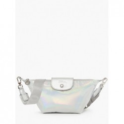 Sac bandoulière Le pliage futuristic LONGCHAMP Argent