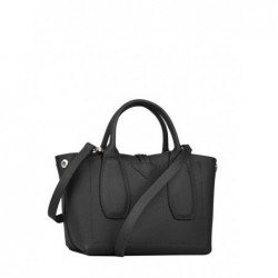 Sac à main S Roseau cuir LONGCHAMP Noir