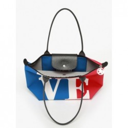 Sac cabas M Longchamp x Robert Indiana LONGCHAMP Blanc