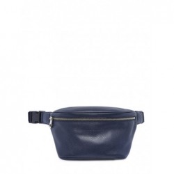 Sac banane Le Foulonné cuir LONGCHAMP Navy